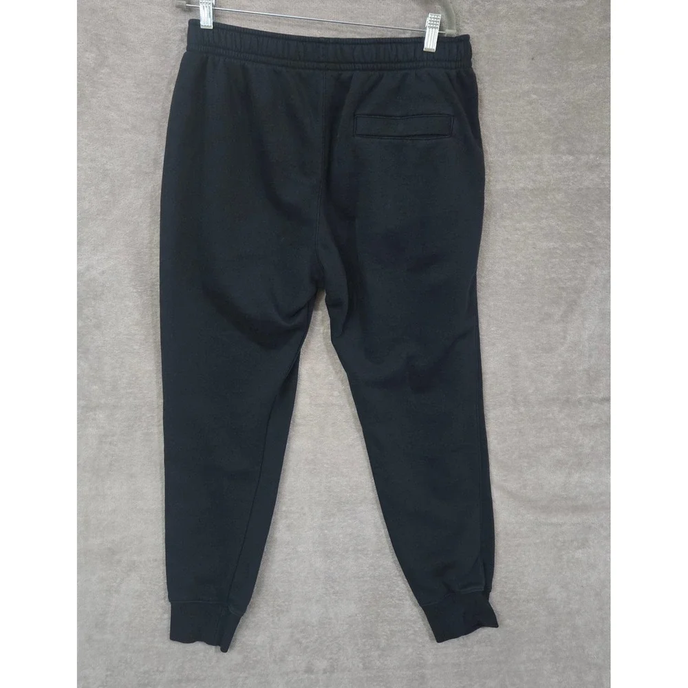 Nike Joggers‎ Mens Large Black Club Fleece Athletic Gym Training Sportswear
